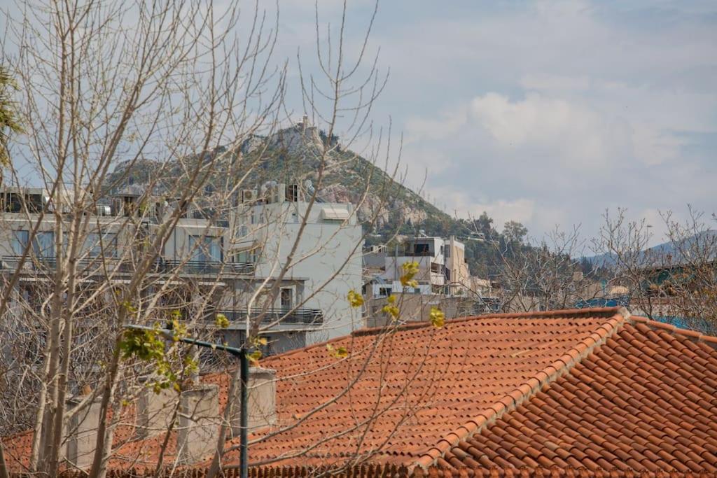 Cosy Apartment With Acropolis View Aten Exteriör bild