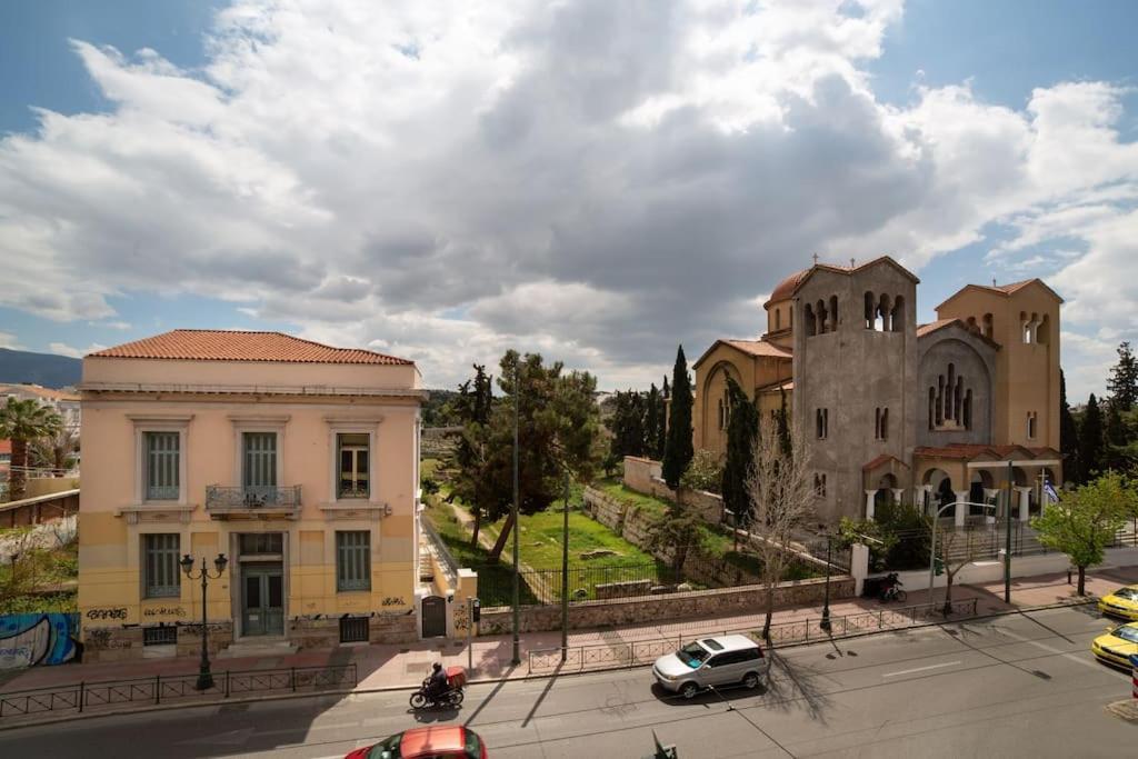 Cosy Apartment With Acropolis View Aten Exteriör bild